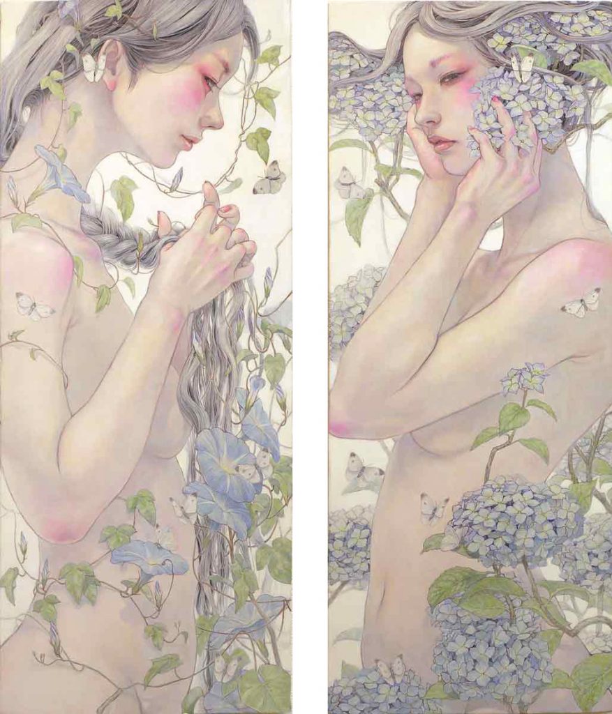 Sexy Female Portraits Surrealistic Oil Paintings By Miho Hirano