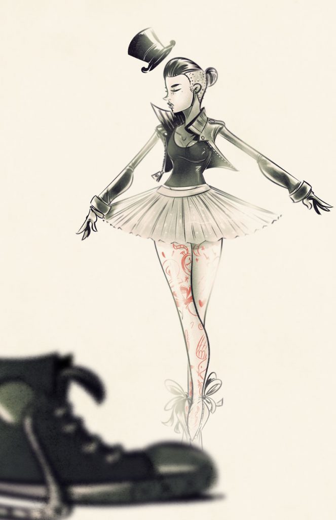 Ballerina clipart: the paintings and illustrations of ballerinas