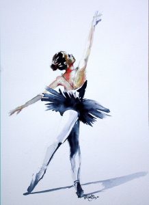 Ballerina clipart: the paintings and illustrations of ballerinas
