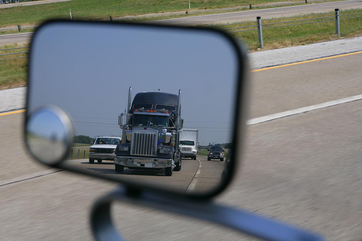 Avoiding Semi-Truck Blind Spots on the Highway