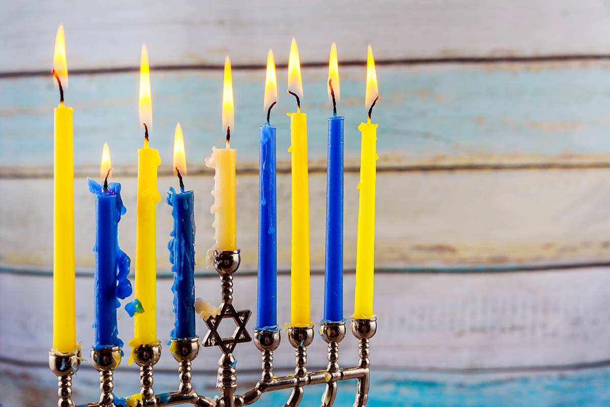 menorahs for Hanukka